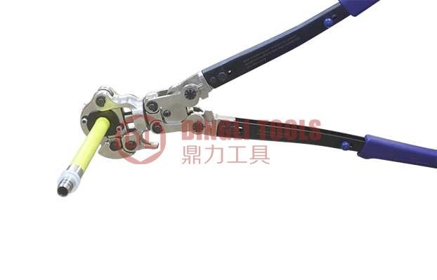 2,9kg DL-1432-B Χειροκίνητο εργαλείο πτύχωσης 14mm 16mm 20mm με περιστρεφόμενη κεφαλή