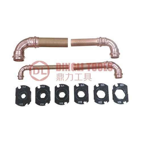 Dl-1432-Crimp συναρμολογήσεων Pex εργαλείων υδραυλικών πτυχώνοντας χειρωνακτικό εργαλείο με τη φόρμα Β/Χ